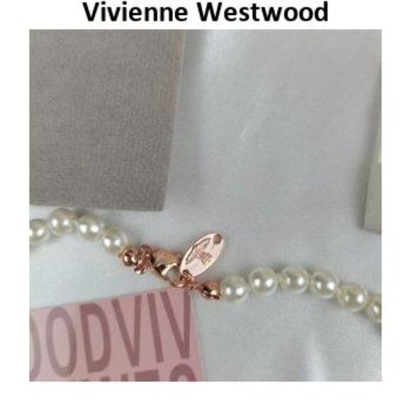 NEW VIVIENNE WESTWOOD NECKLACE WITH BAG - Picture 5 of 5